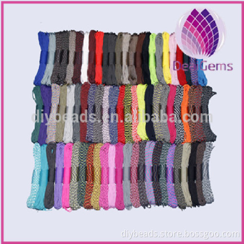 wholesale outdoor survival 7 strands 4mm polyester paracord
